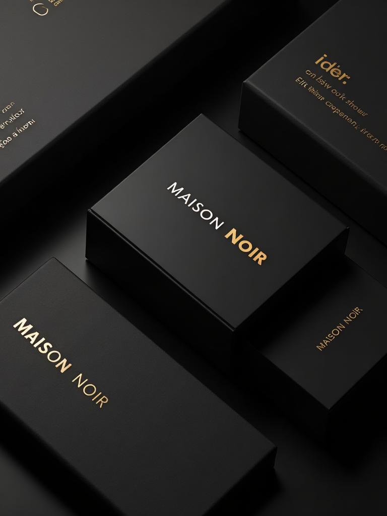 Maison Noir Identity
